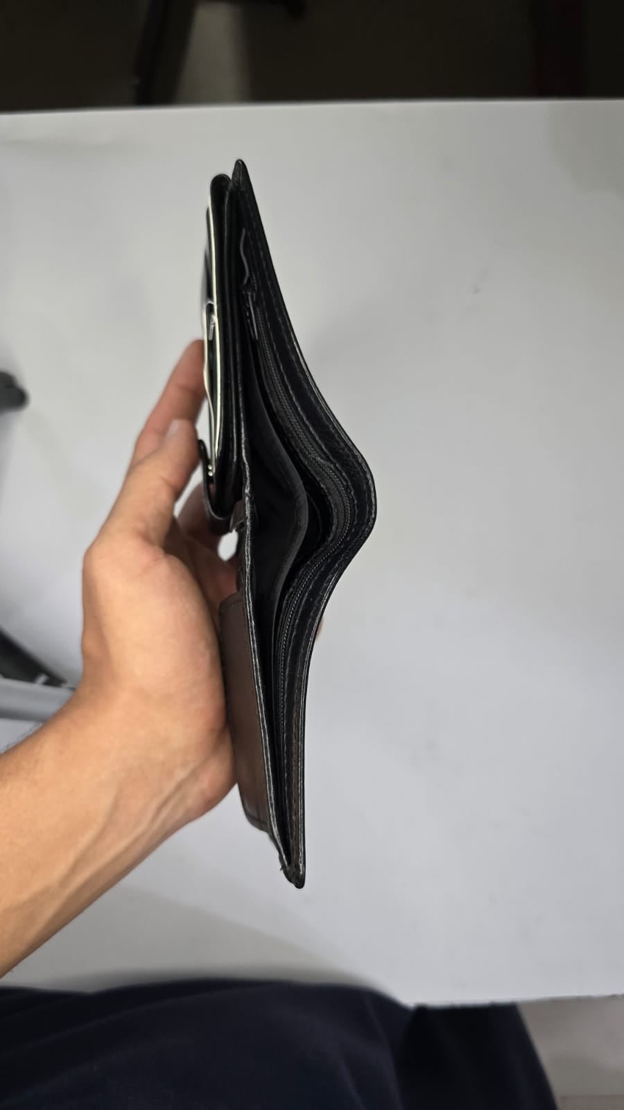 Black Classic Bifold Wallet for Men | Premium Leather Style