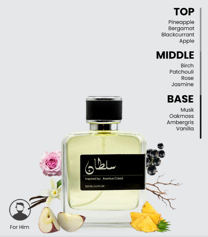 Sultan (سلطان) – Inspired by Aventus Creed