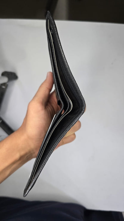 Black Classic Bifold Wallet for Men | Premium Leather Style