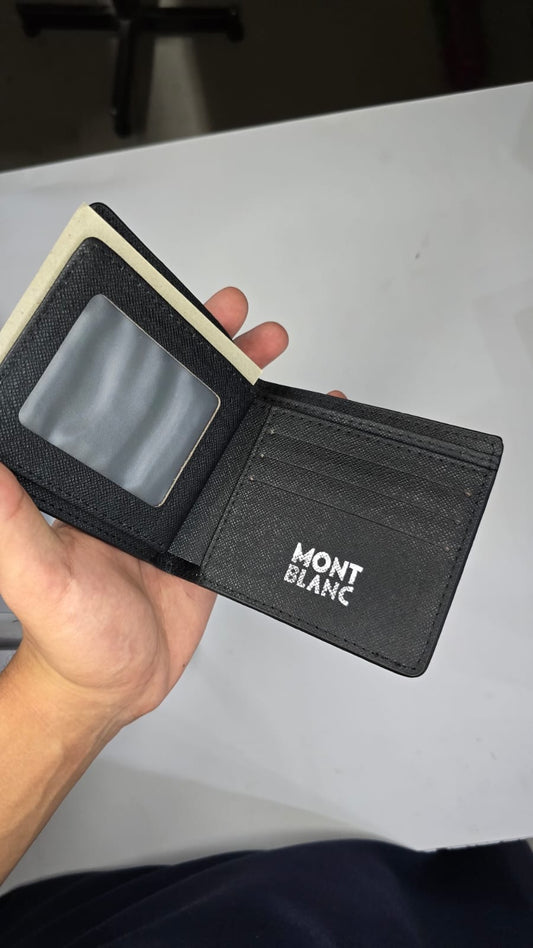 Black Premium Bifold Wallet for Men | Textured Leather Style