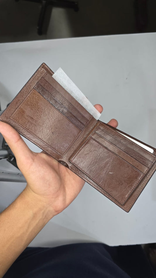 Brown Classic Bifold Wallet for Men | Premium Leather Style